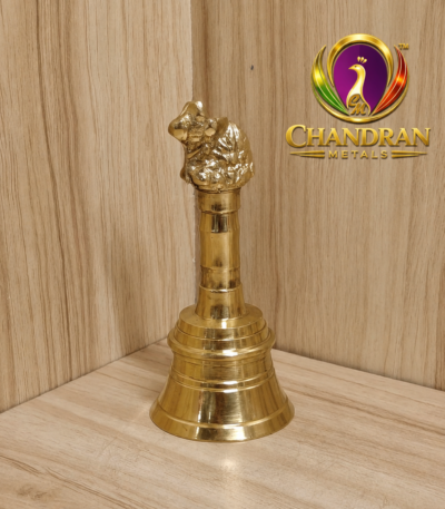 Brass Pooja Bell 3.5 Inch – 120g