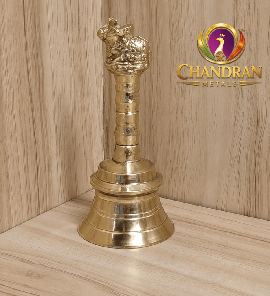 Brass Pooja Bell 4.5 Inch – 230g
