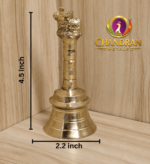 Brass Pooja Bell 4.5 Inch – 230g