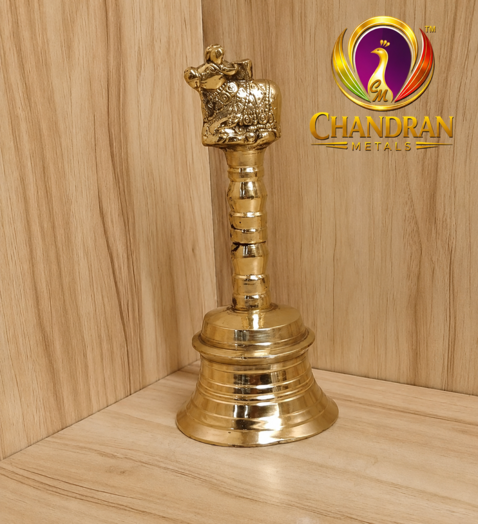 Brass Pooja Bell 4.7 Inch – 260g