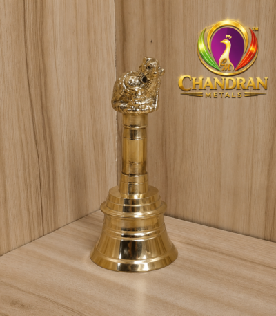 Brass Pooja Bell 4 Inch – 160g
