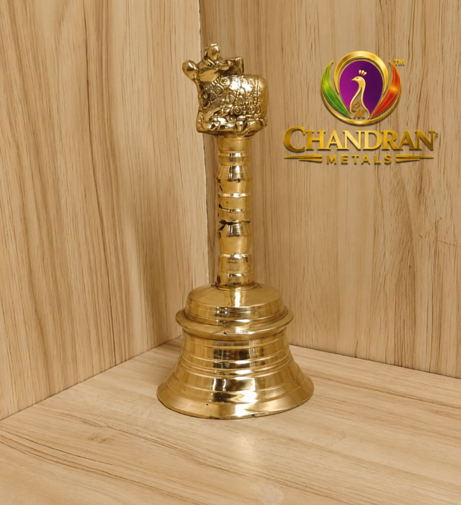 Brass Pooja Bell 5.5 Inch – 350g