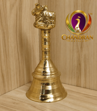 Brass Pooja Bell 6.5 Inch – 620g