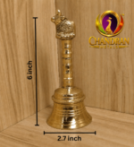 Brass Pooja Bell 6 Inch – 420g