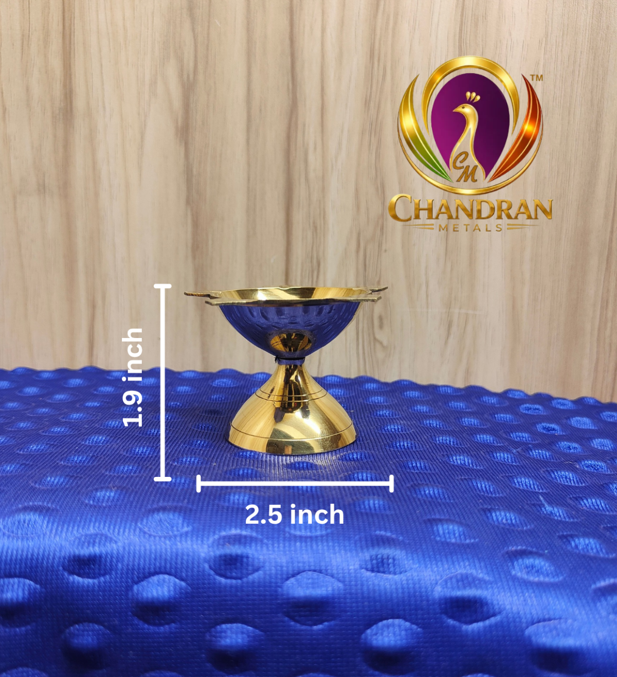 Brass Poona Deep 2.5 Inch