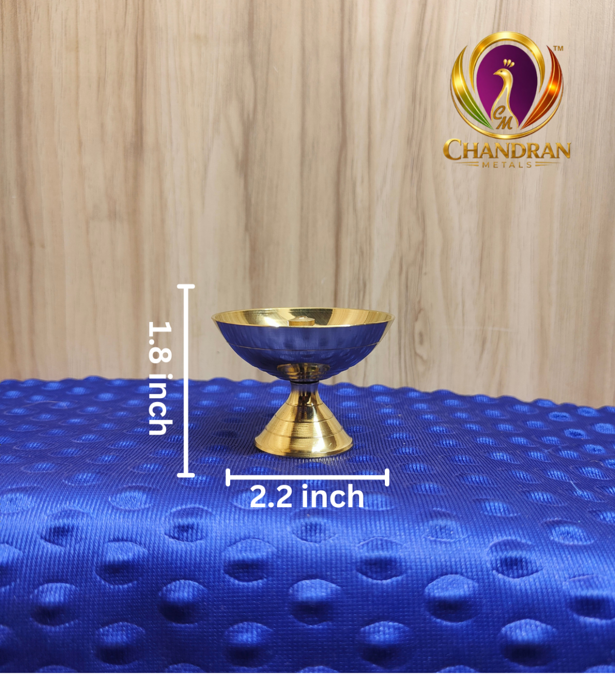 Brass Pyali Deep 2.2 Inch