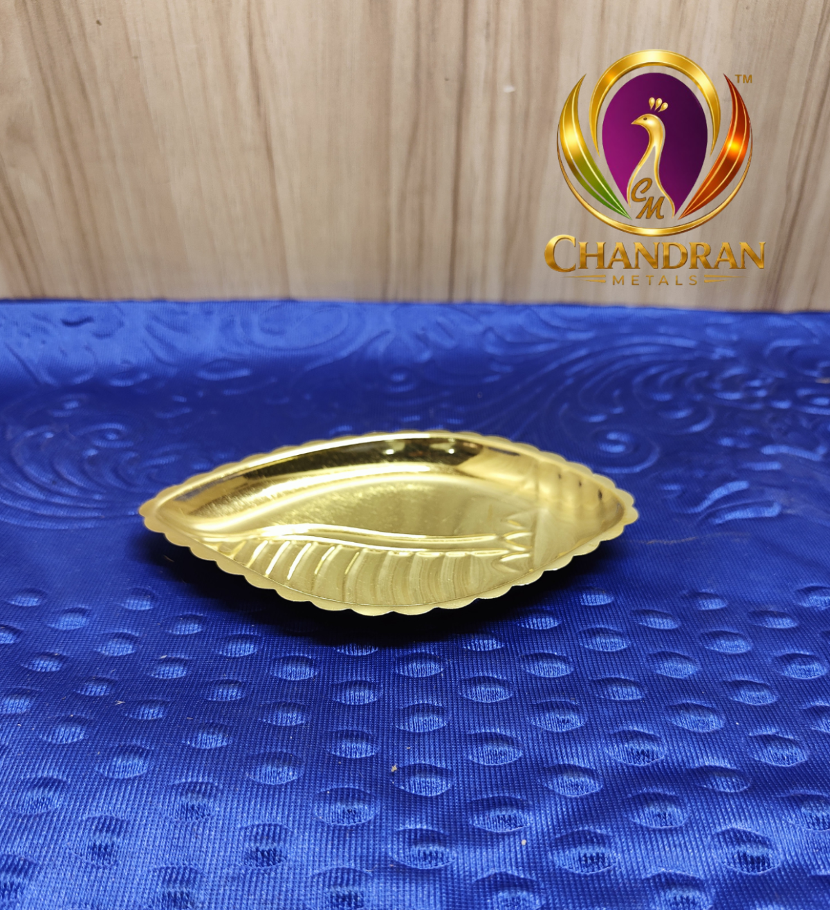 Brass Shanku Plate 5.6 Inch