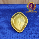 Brass Shanku Plate 7 Inch