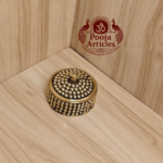 Brass Sindoor Box 2.9 Inch