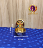 Brass Tiruchendur Murugan Kumkum Chimil 2 Inch