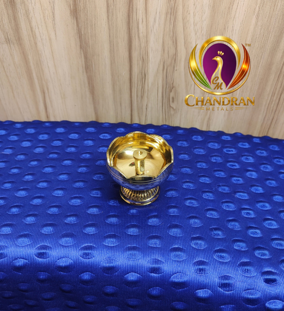 Brass Tomato Diya 1.5 Inch