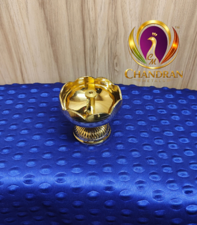 Brass Tomato Diya 1.7 Inch