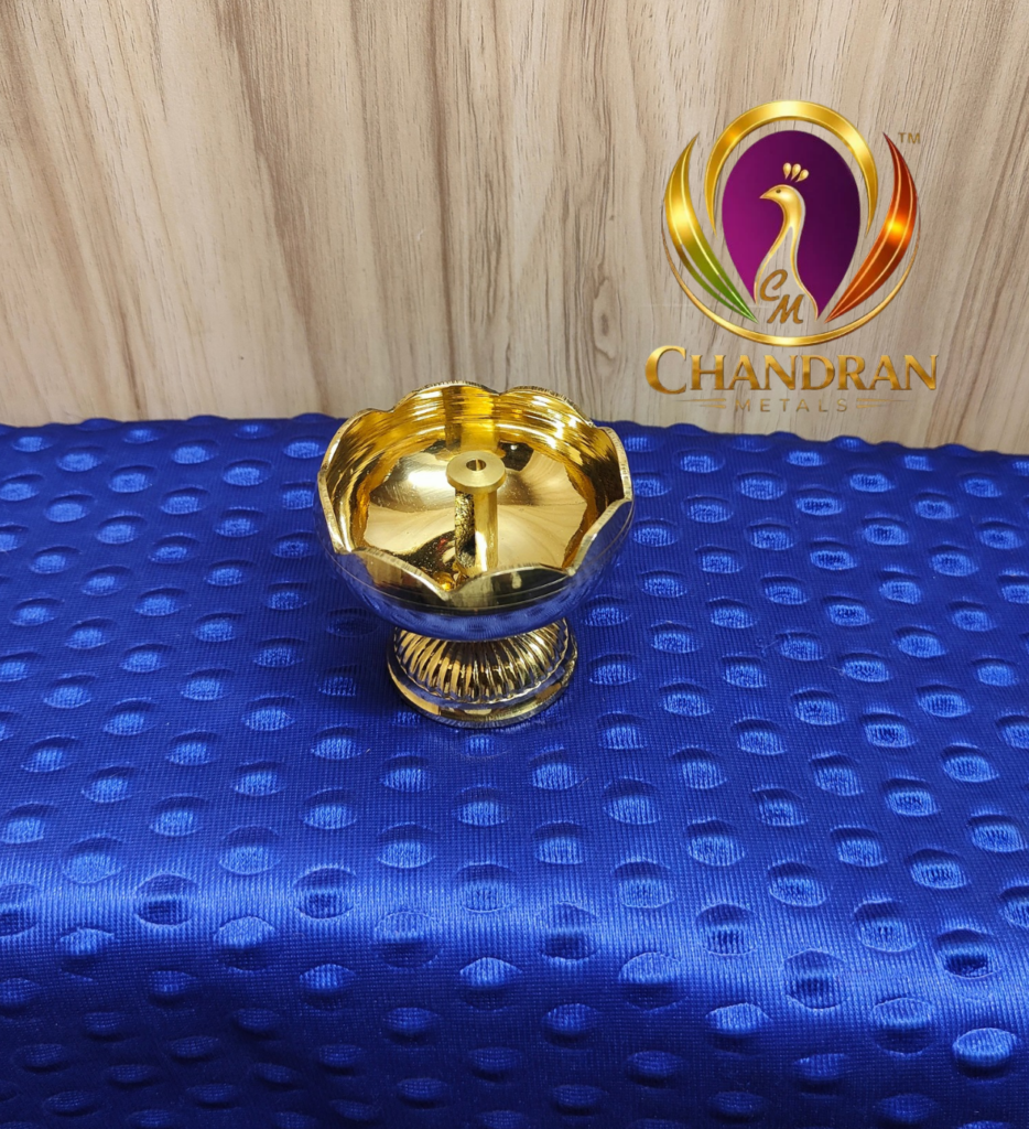 Brass Tomato Diya 1.7 Inch