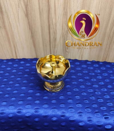 Brass Tomato Diya 2.4 Inch