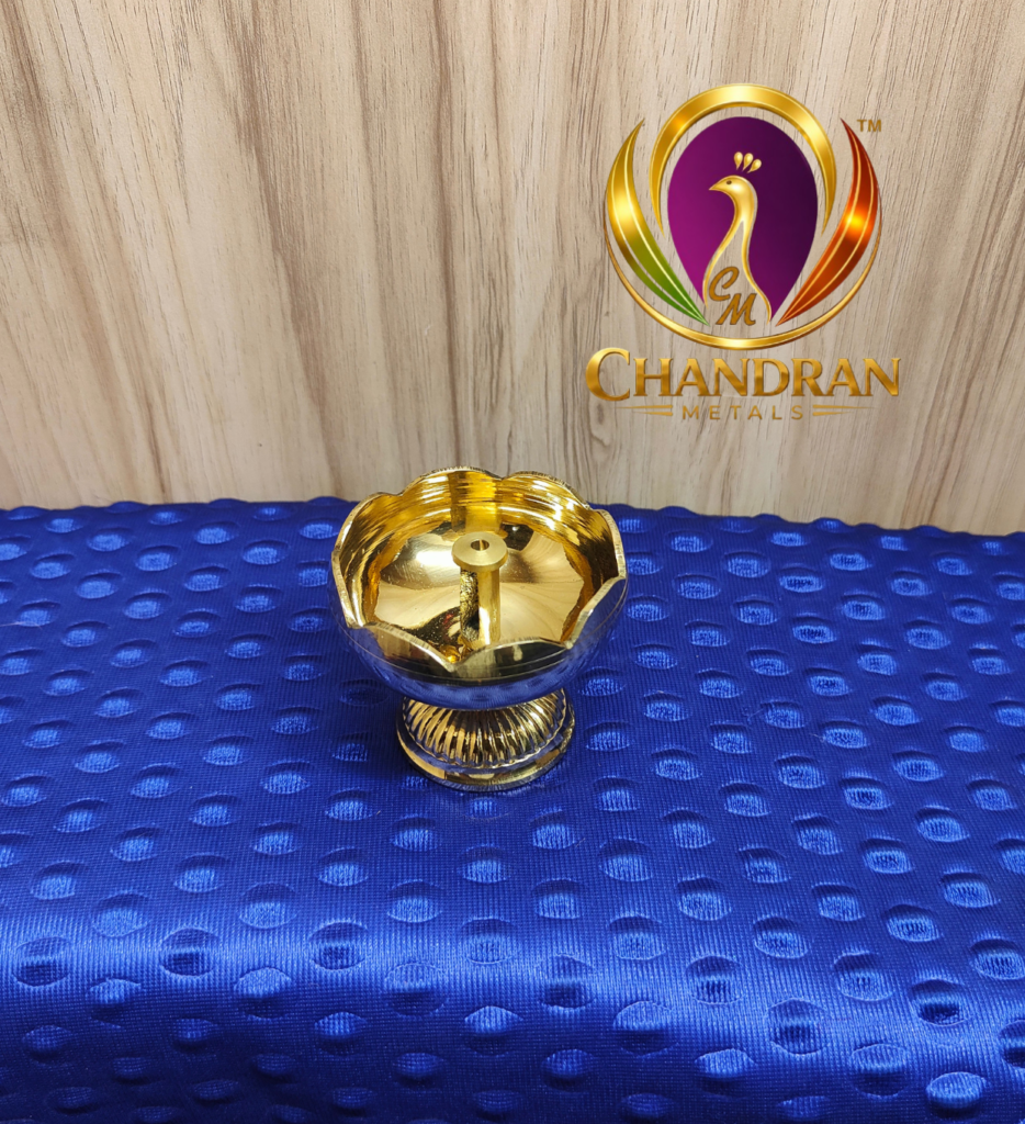 Brass Tomato Diya 2.4 Inch