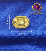 Brass Vastu Tortoise with Plate – Handcrafted Feng Shui Tortoise for Wealth, Stability & Vastu
