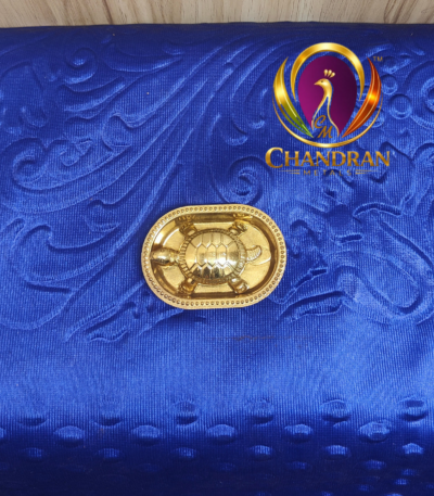 Brass Vastu Tortoise with Plate – Handcrafted Feng Shui Tortoise for Wealth, Stability & Vastu