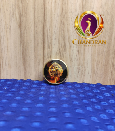Brass Vel Kumkum Chimil 2 Inch