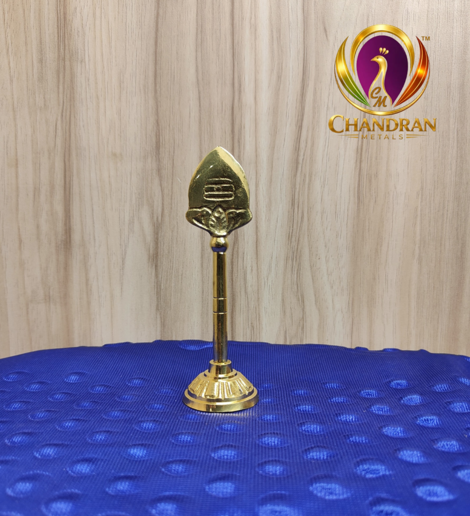 Brass Vel Stand 4 Inch