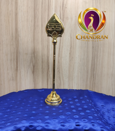Brass Vel Stand 9 Inch