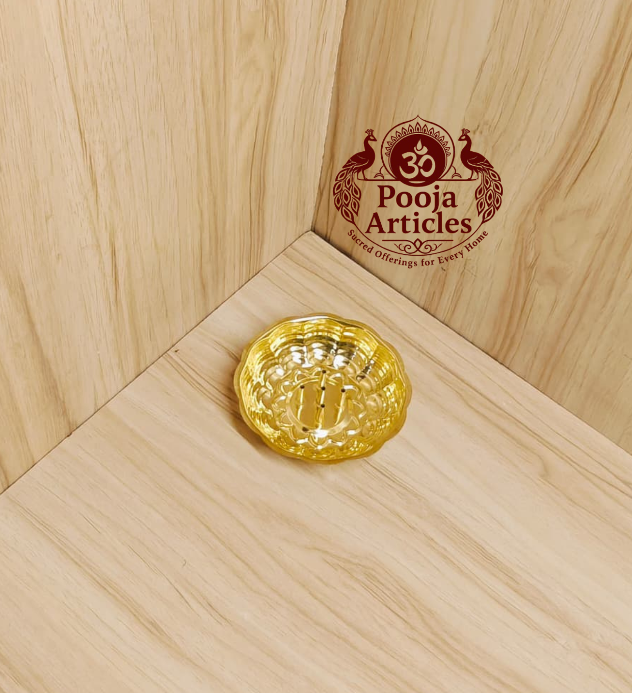 Brass Agarbatti Stand Size 1 – 50g