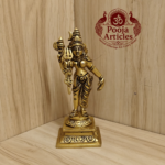 Brass Ardhanarishvara Statue 5 Inch