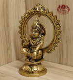 Brass Ayyappan Statue 5 Inch