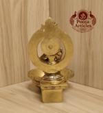 Brass Ayyappan Statue Diya 5 Inch
