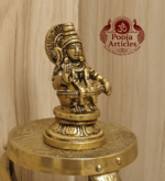 Brass Ayyappan Swami Statue 2.5 Inch