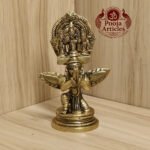 Brass Balaji on Garuda Statue 5 Inch