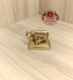 Brass Cow and Calf Idol 1.5 Inch