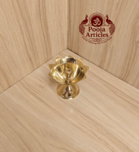 Brass Devdas Diya 2.4 Inch