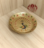 Brass Peacock Pin Tray 5.2 Inch