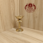Brass Lotus Diya Stand 4.2 Inch