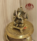 Brass Ganesh Statue 2.2 Inch