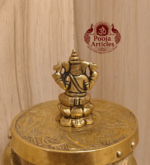 Brass Ganesha Statue 1.7 Inch