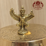Miniature Brass Garuda Statue 1.5 Inch