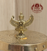 Miniature Brass Garuda Statue 1.5 Inch