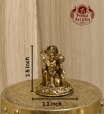 Premium Brass Hanuman Idol 1.5 Inch