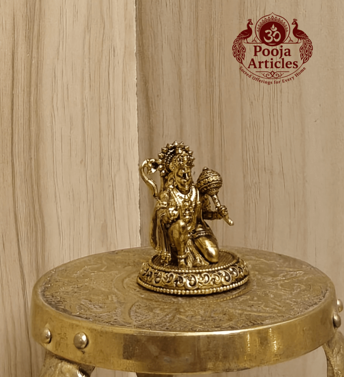 Premium Brass Hanuman Idol 1.5 Inch