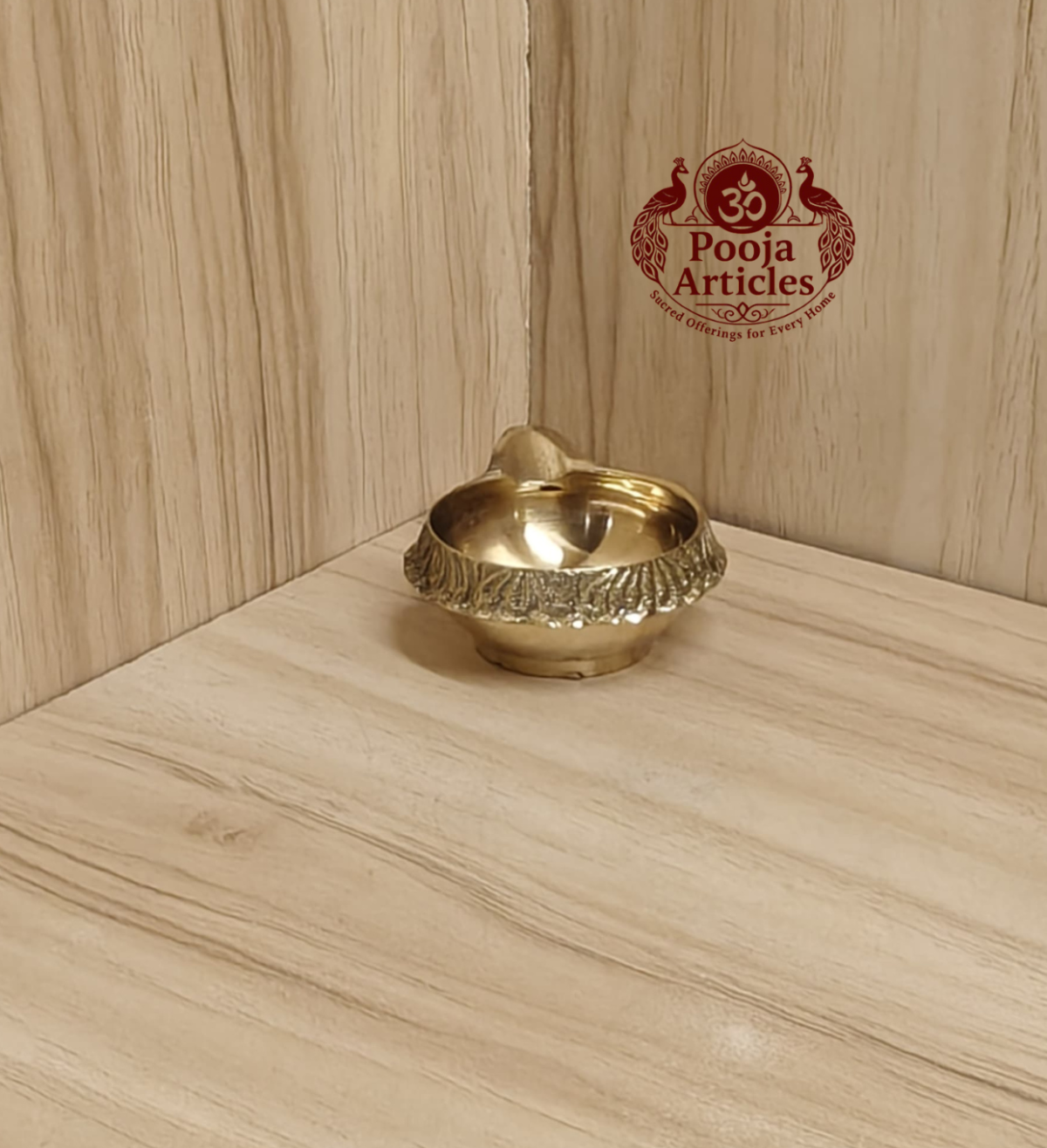 Brass Kuber Diya 2 Inch