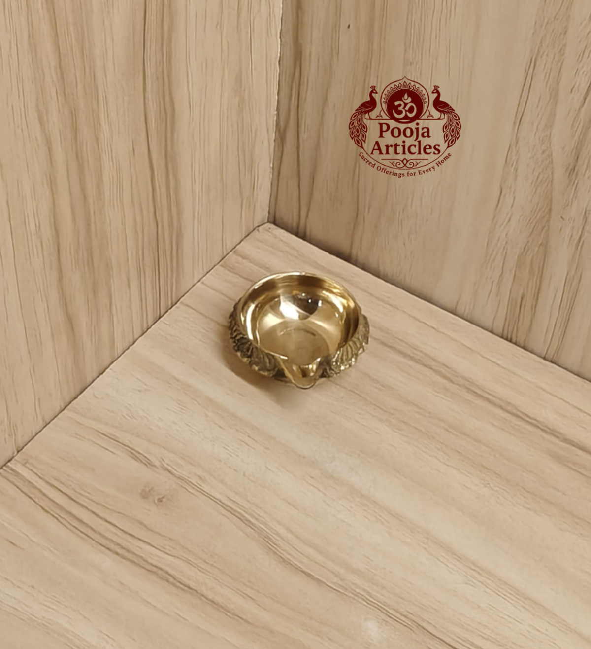 Brass Kuber Diya 2 Inch