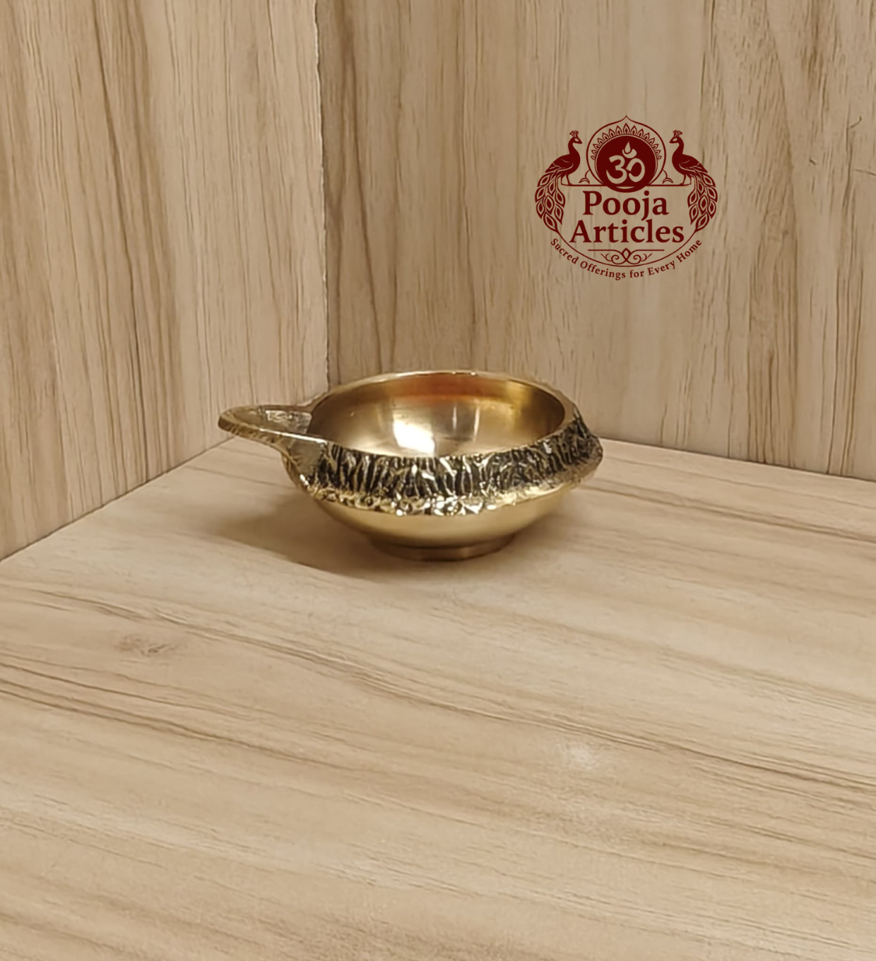 Brass Kuber Diya 2.5 Inch