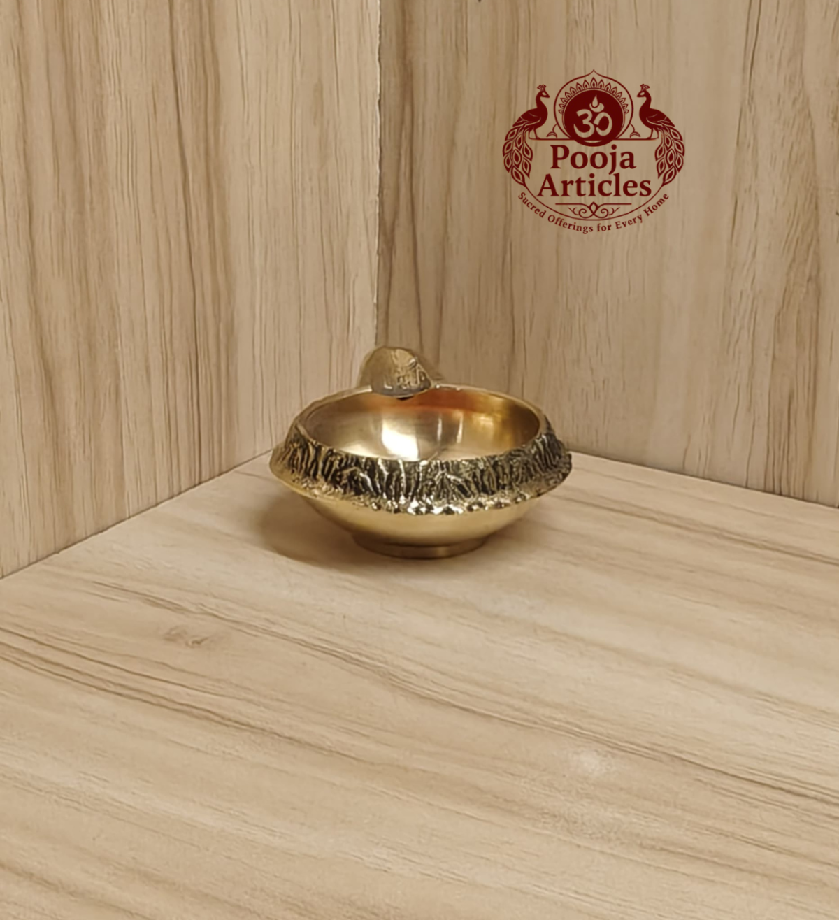Brass Kuber Diya 2.5 Inch