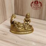 Brass Lakshmi Narayan Statue 2 Inch