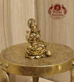 Miniature Brass Lakshmi Idol 1.5 Inch