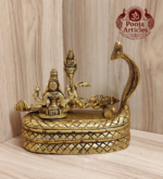 Brass Padmanabhaswamy Statue 5.5 Inch - Image 3