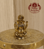 Miniature Brass Vinayagar Statue 1.5 Inch