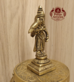 Brass Madurai Meenakshi Statue 3.4 Inch