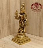Brass Meenakshi Amman Statue 5 Inch - Image 4